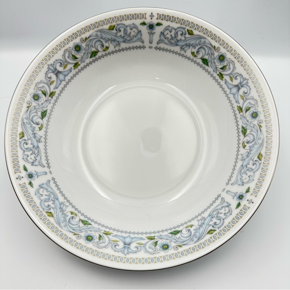 Crown Ming Fine China Jian Shiang Princess Floral Pattern 9 1/8” Vegetable Bowl - Picture 1 of 6